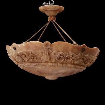 TAKAMPEL, alabaster. 1900-talets början.