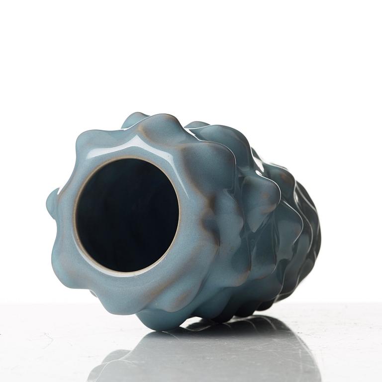 Axel Salto, a stoneware vase, Royal Copenhagen, Denmark, early 1960's.