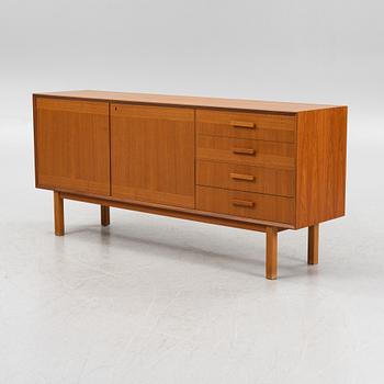 A teak veneered sideboard, 1960s.