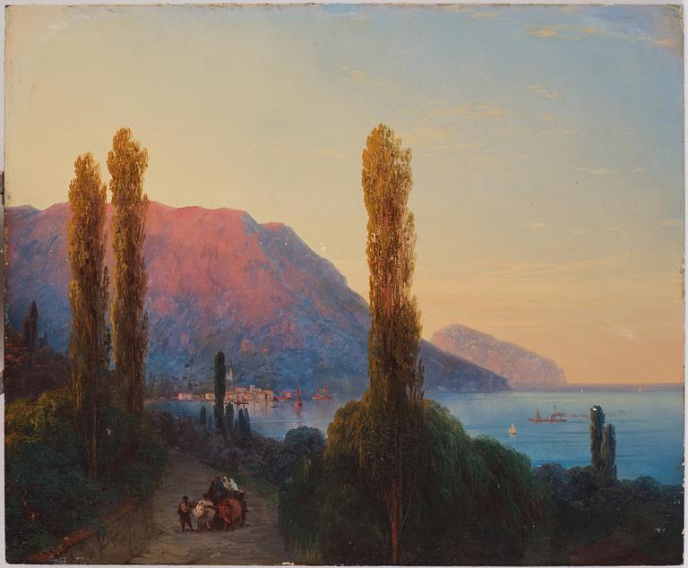 Ivan Constantinovich Aivazovsky, Dawn over Yalta.