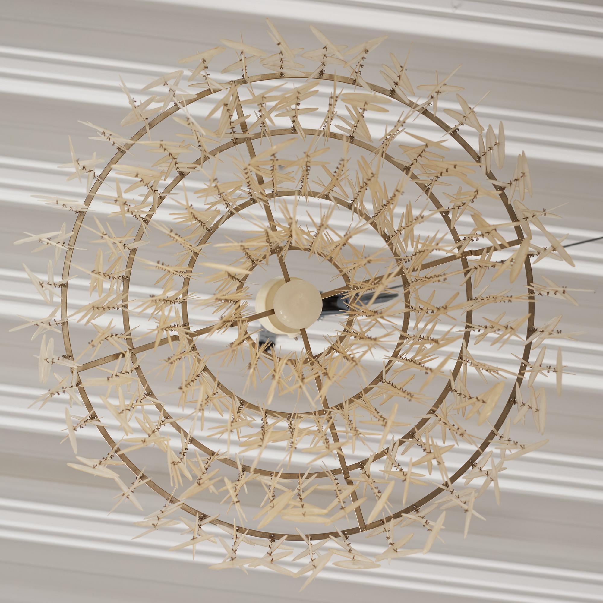 VERNER PANTON, a 'Fun Lamp' ceiling light.