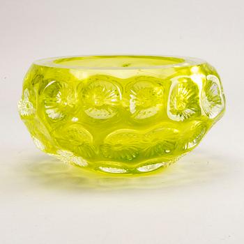 Elna Melusine Jolom, a glass bowl Österlens Glashytta.