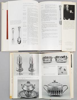BOOKS, 5 vol. About silver.