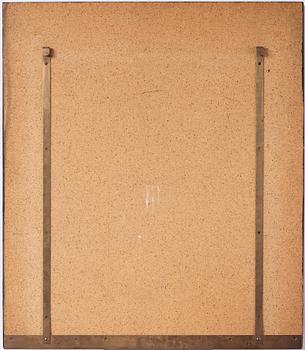 Uno Åhrén & Anna Petrus, a pewter mirror,  Svenskt Tenn, Stockholm, model 516, designed in 1927.