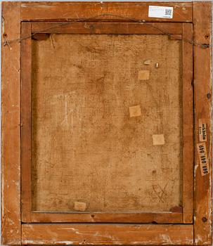 OKÄND KONSTNÄR, olja på duk, 1800-tal.