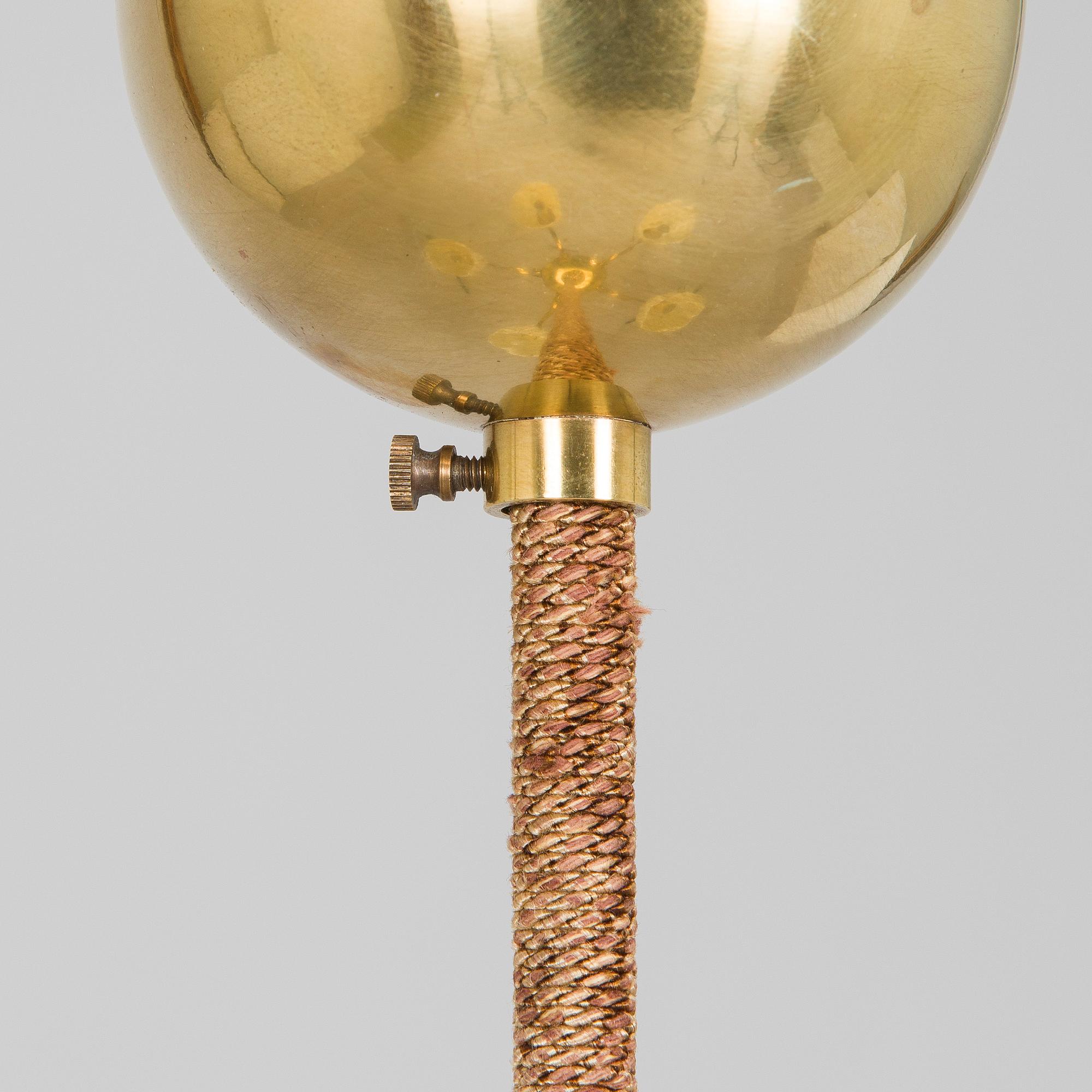 Paavo Tynell, taklampa, modell 1420/5, Taito, 1930-tal.