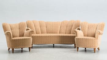 SOFFGRUPP, 2+1, 1900-talets mitt.