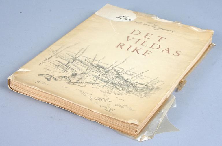 BOK, "Det vildas rike", Bruno Liljefors, Stockholm, 1934.