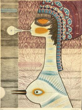 MAX WALTER SVANBERG, färglitografi, sign o dat 58, numr 11/160.