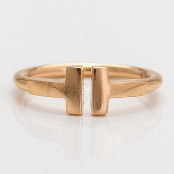 Tiffany & Co, sormus, "T-wire", 18K kultaa.