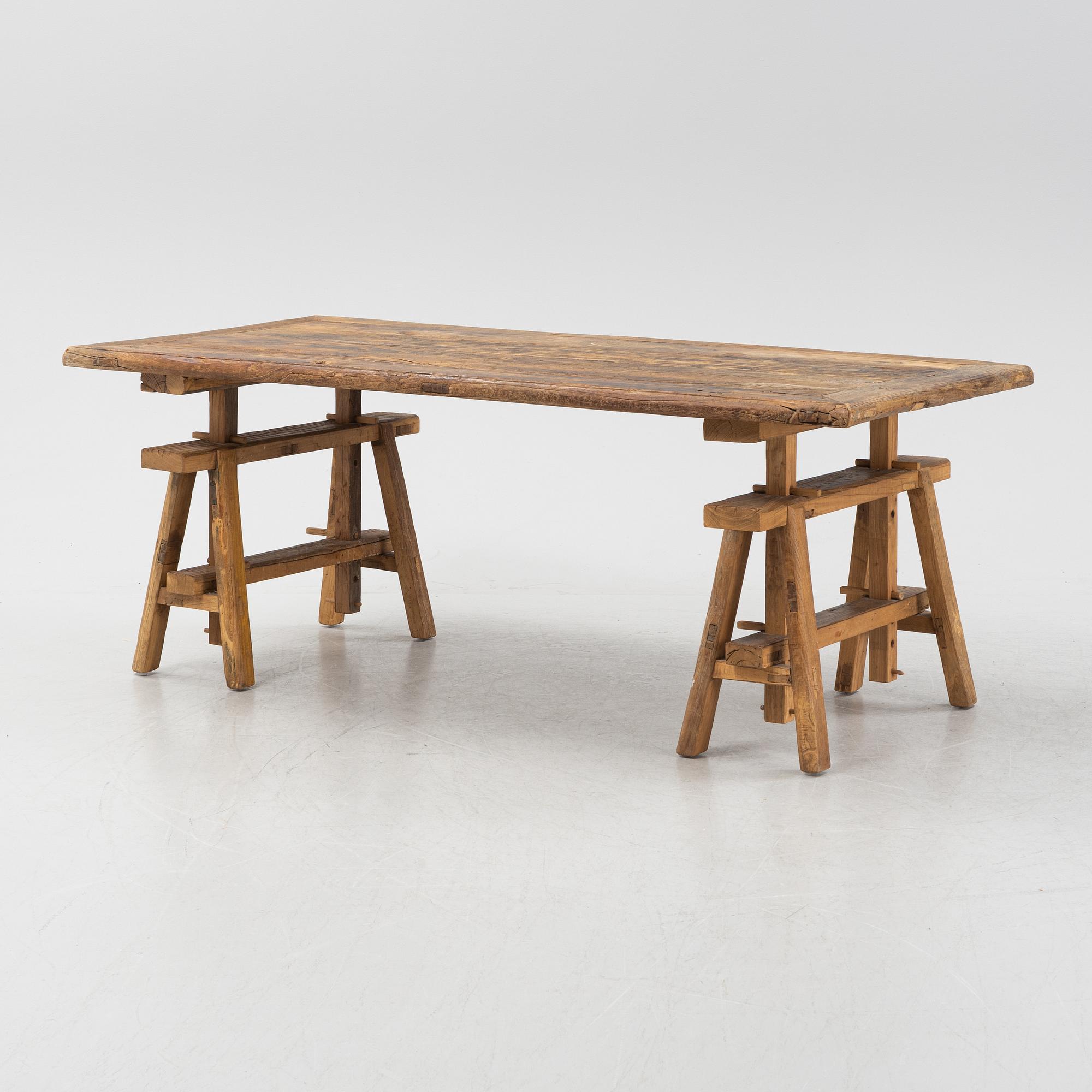 A Walles & Walles dining table.
