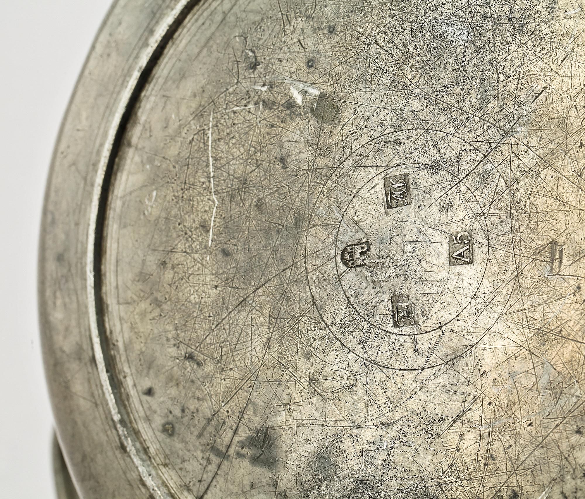 GRÖTTERRIN, tenn, Mathias Norling, Jönköping, 1855.