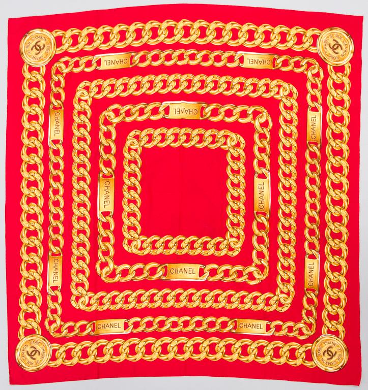 A SCARF, Chanel.