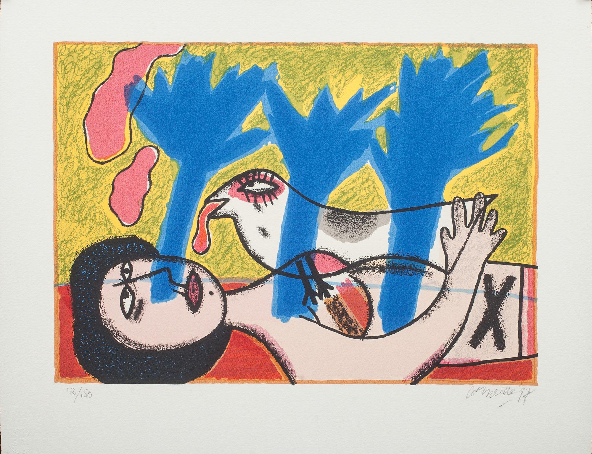 BEVERLOO CORNEILLE, färgserigrafi, signerad och numrerad 12/150.