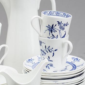STIG LINDBERG, kaffeservis, porslin, "Dresden" Gustavsberg, 27 delar.