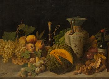 Giuseppe Garinei, oil on canvas, signed.