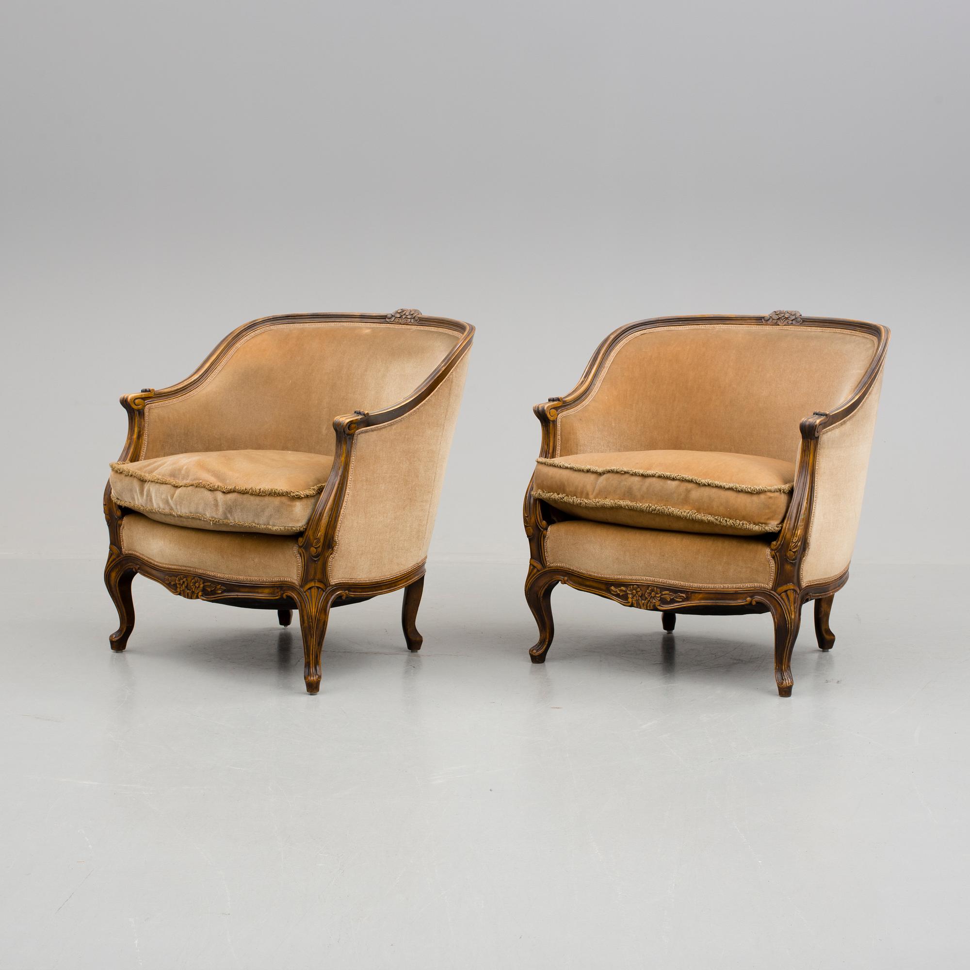 BERGERER, ett par, 1920-30-tal.