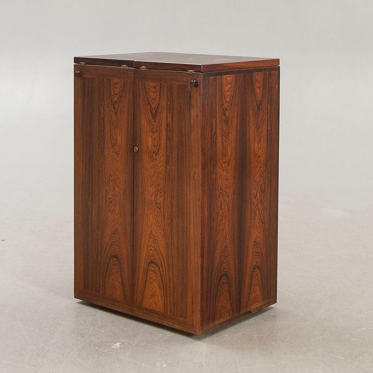 A jacaranda Captains bar from Dyrlund Denmark 1960s.