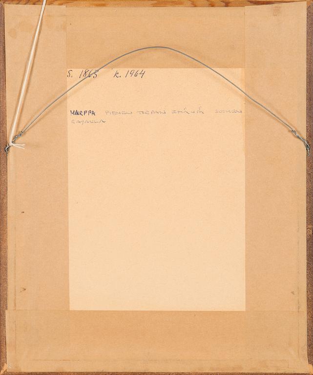 Louis Sparre, aihe Karjalasta.