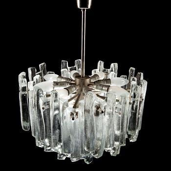 TAKLAMPA, 1960-70-tal. Totalhöjd 56 cm.