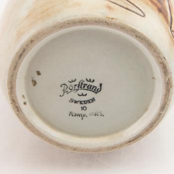 Carl-Harry Stålhane, a porcelain vase from Rörstrand.