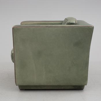 ANDREE PUTMAN, a sofa and easy chair, "Lotus", manufactured by de Sede of Switzerland, late 1900s.