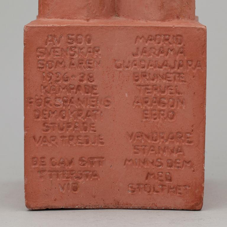 LISS ERIKSSON, skulptur, terracotta. Numrerad 84/200.