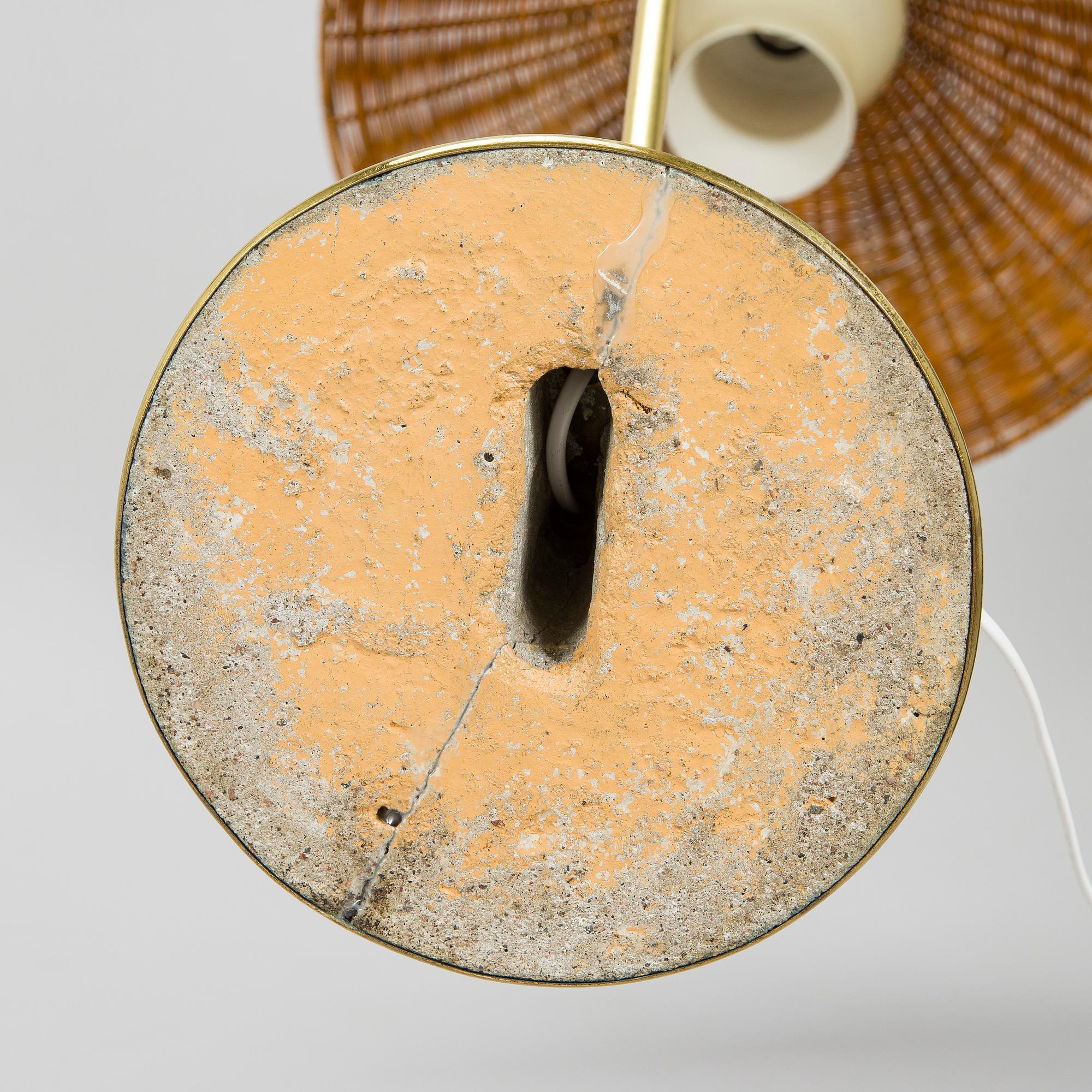 A pair of mid-20th century floor lamps.