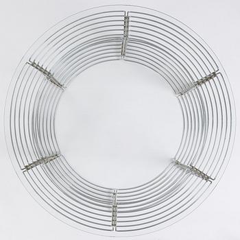 Verner Panton, "Pantonova", matbord och 6 stolar, modell "102 S-G", Fritz Hansen, Danmark 1970-tal.