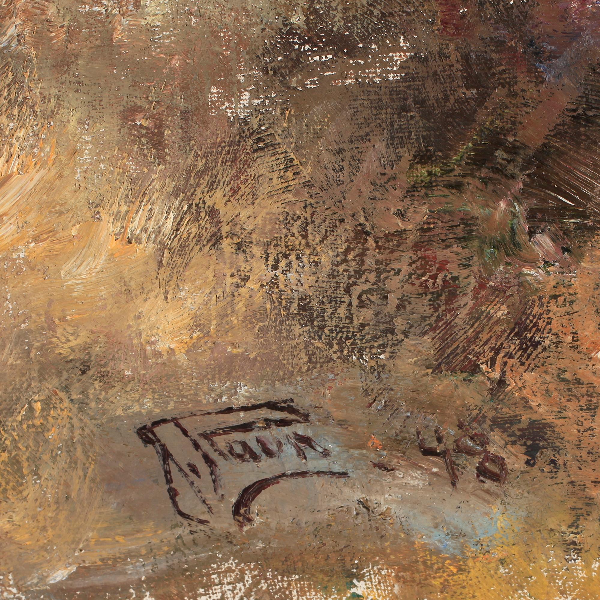 JOHANNES RAVN, olja på duk, sign o dat 1948.