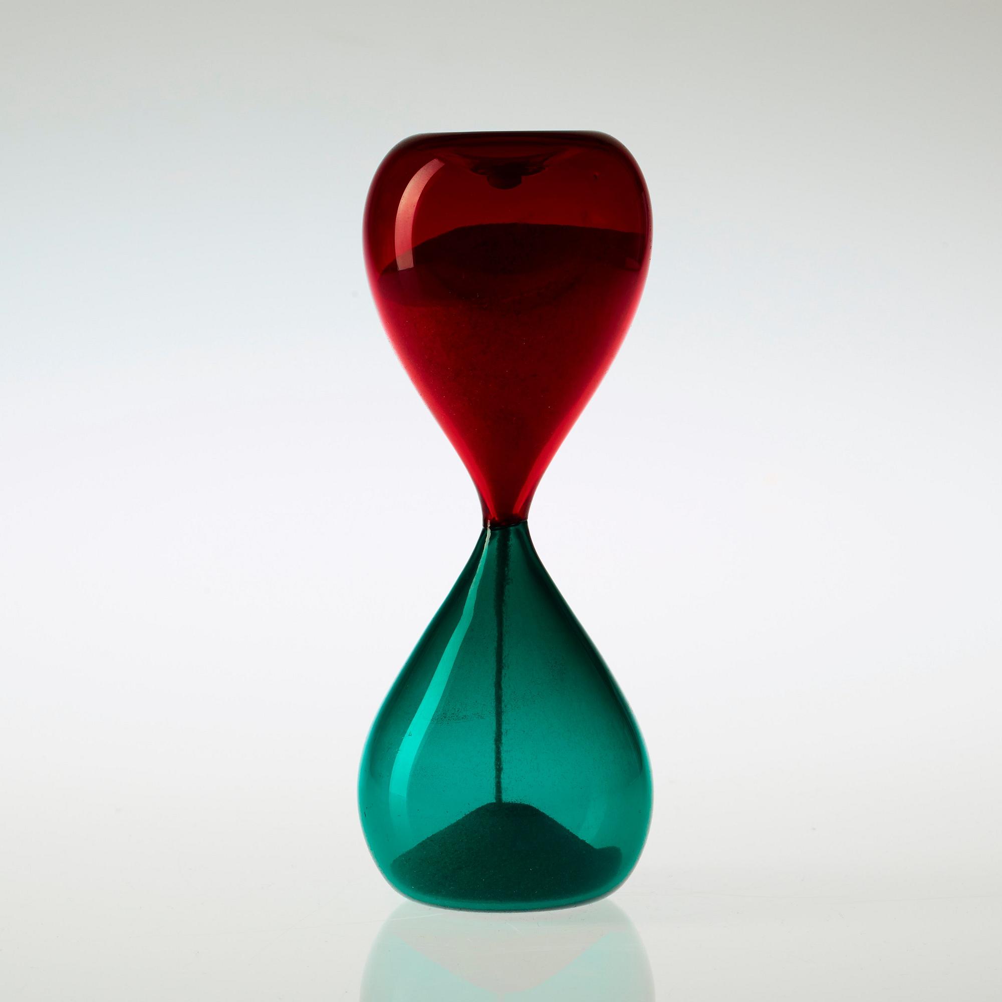 A Paolo Venini hourglass, Venini Murano 1950/60's.