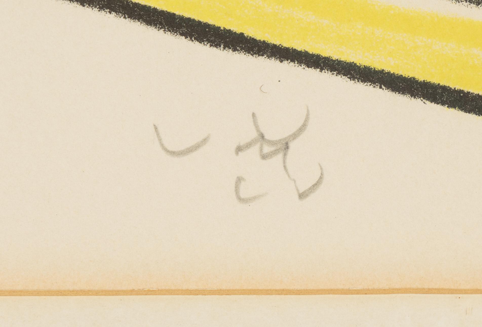 Roberto Matta, färglitografi, signerad 117/300.