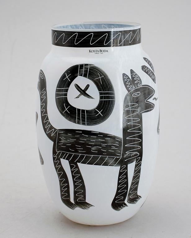 VAS, glas, Ulrica Hydman Vallien, Kosta Boda.