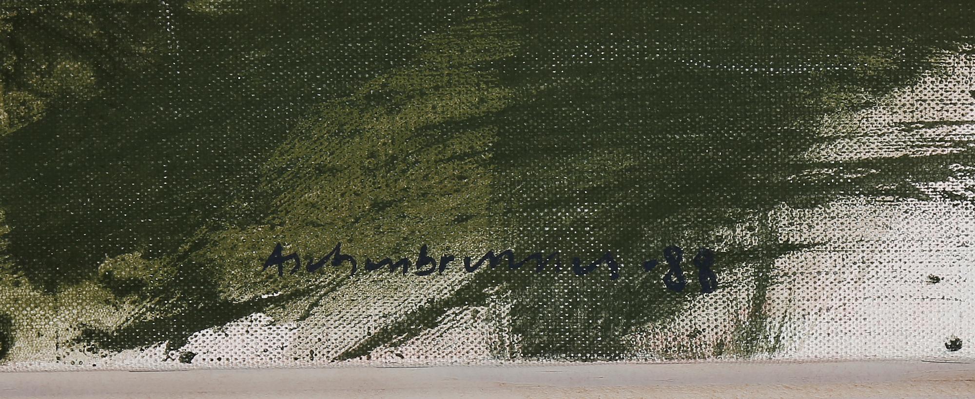 LENNART ASCHENBRENNER, olja på duk, signerad och daterad -88.