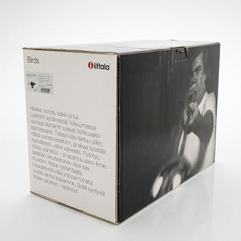 Oiva Toikka, An anniversary bird 2012, "Festive Catcher' , signed O. Toikka, Nuutajärvi 2012, numbered 732/2000.