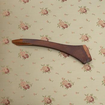 Soffa, 2 karmstolar, stol, jugend, omkring år 1900.