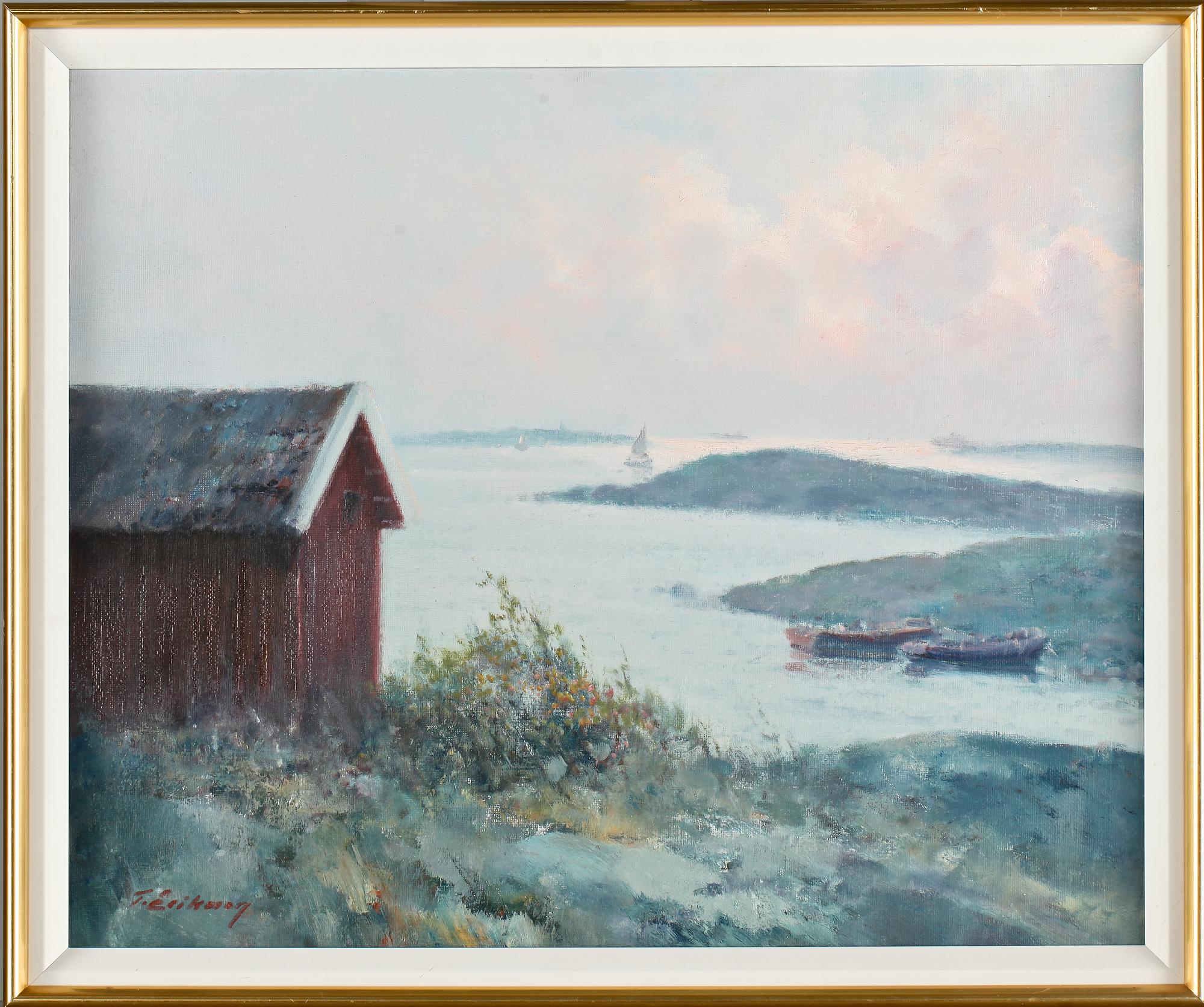 TAGE ERIKSSON, olja på duk, signerad.