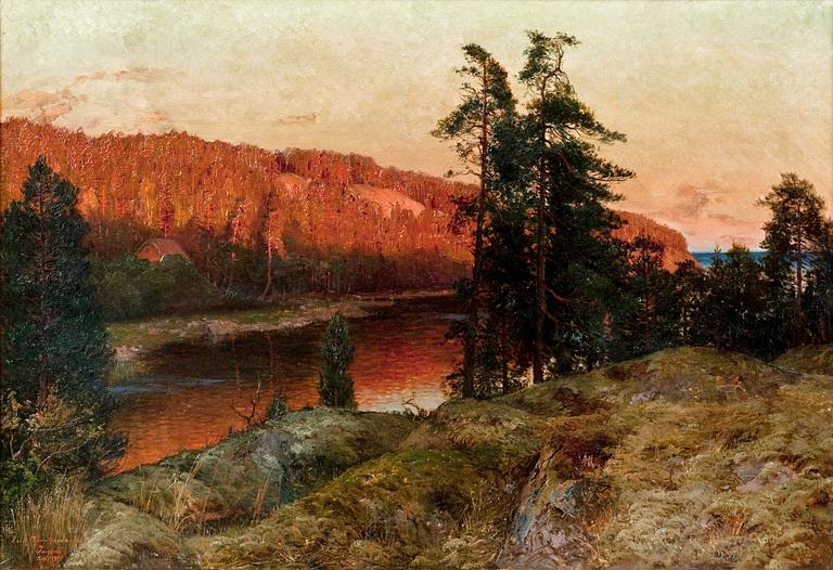 Erik Abrahamsson, "ILTA-AURINKO FARSVIKISSA".