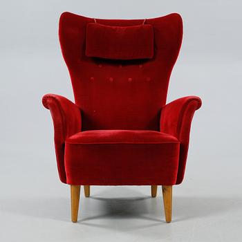 ÖRONLAPPSFÅTÖLJ, 1930/40-tal.