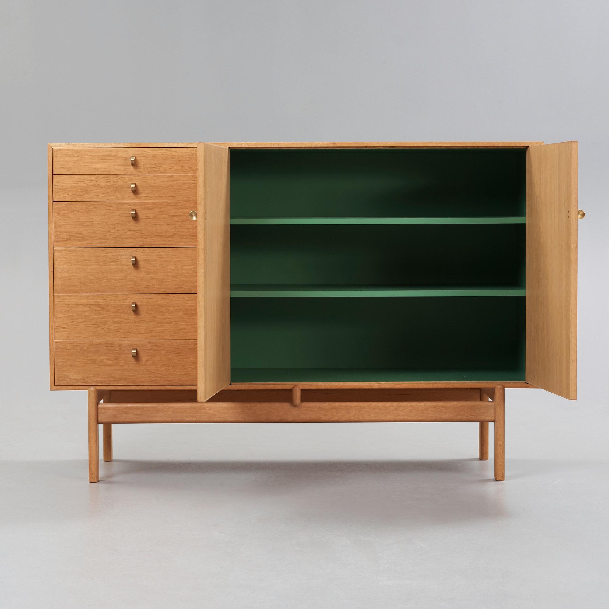 A Tove & Edvard Kindt-Larsen oak sideboard, Seffle, Sweden.
