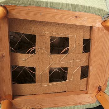 FÅTÖLJ, omkr 1900-talets mitt.