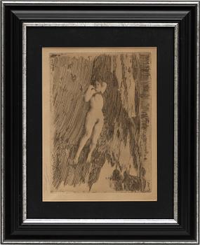 Anders Zorn, "På sanden".