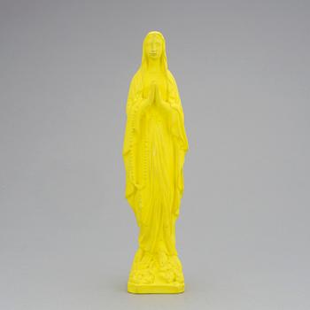 KATHARINA FRITSCH, Sclupture, painted plaster, signed with a stamp.