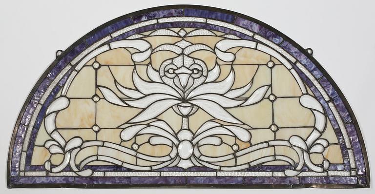 LUNETTFÖNSTER, 1900-tal.