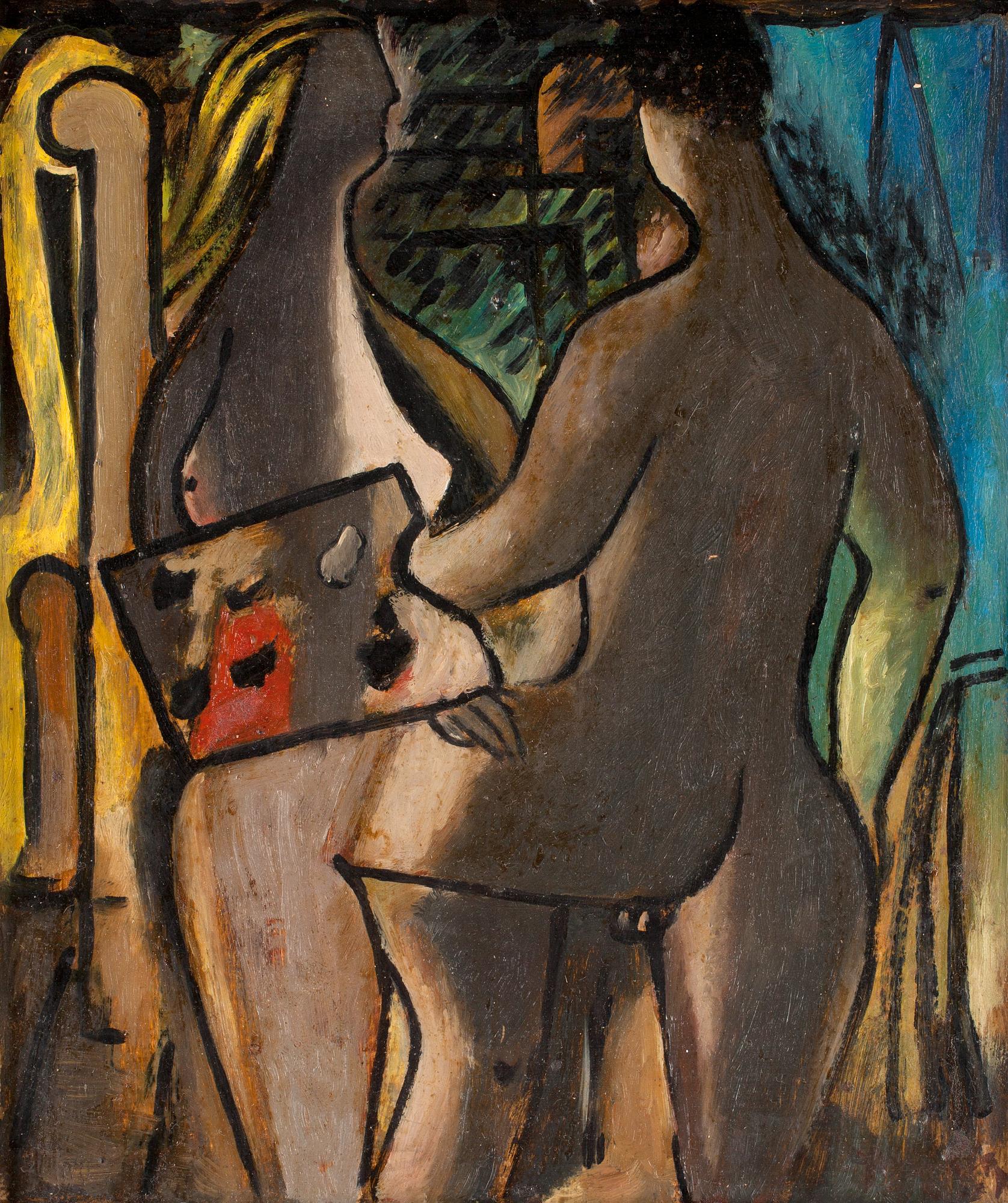 Adja Yunkers, "Figurer".