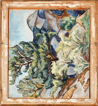 FRANS BERG, oil on panel, signed and dated 16.