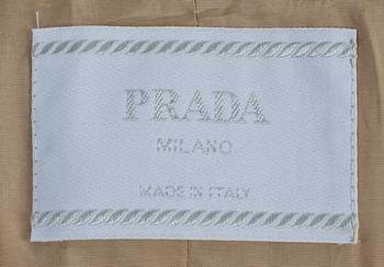 A Prada rain coat.