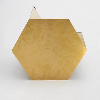 A 'Slit Table Round' side table, Hay, Denmark.