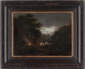 OKÄND KONSTNÄR, olja på duk, 1800-talets första hälft.