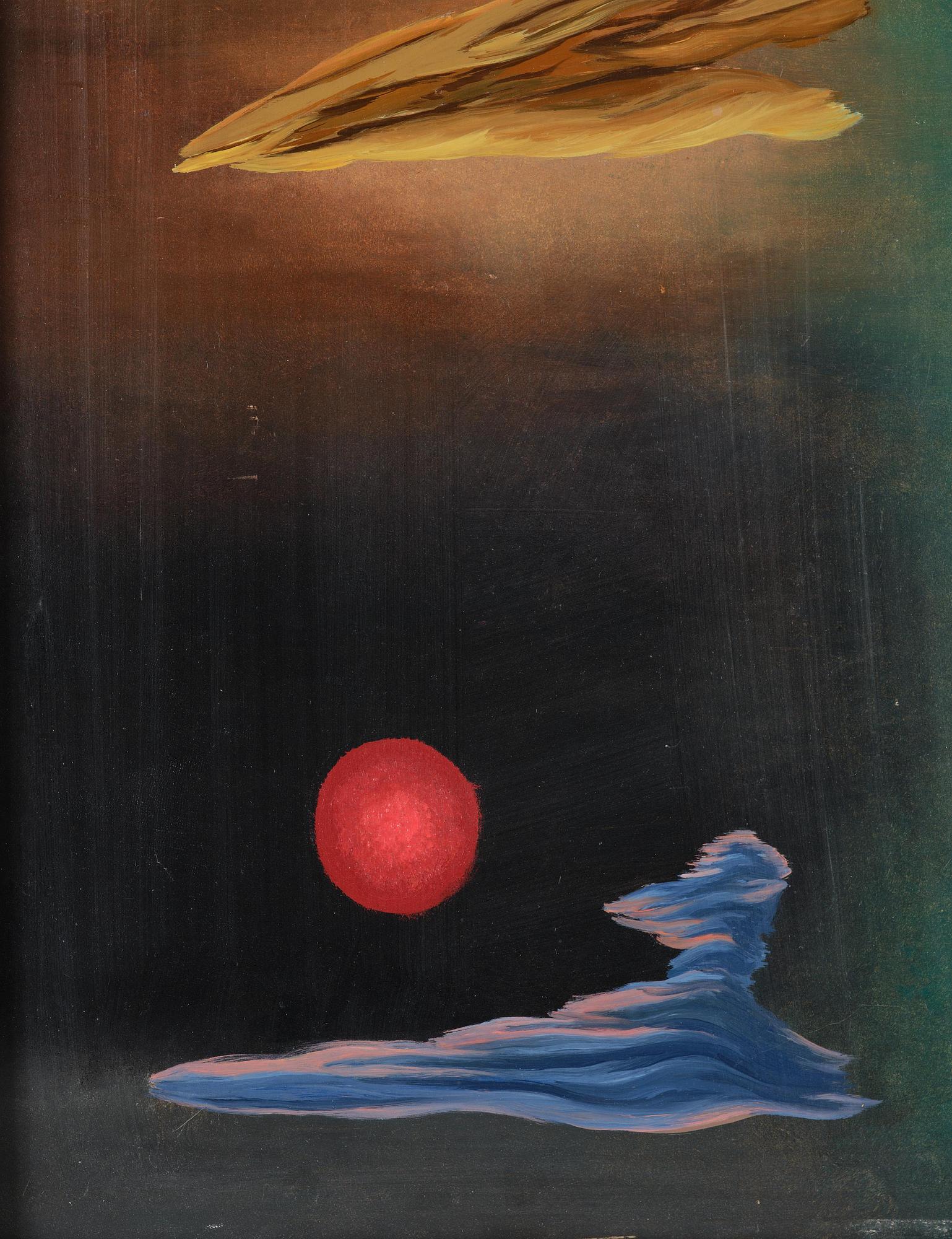 Elsa Thoresen, Surrealist composition.